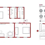 شقة City *